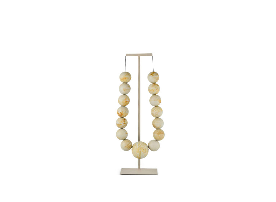Objet de décoration 'Emporia' - Travertine - L