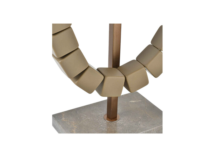 Objet de décoration 'Vestra' - Brown- L