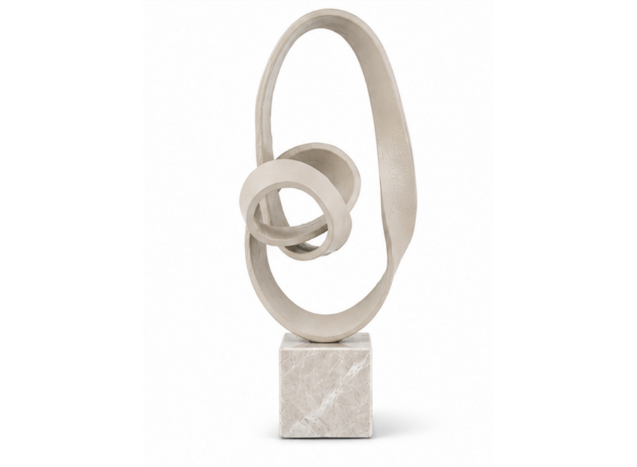 Objet de décoration 'Paros' - Sand - M