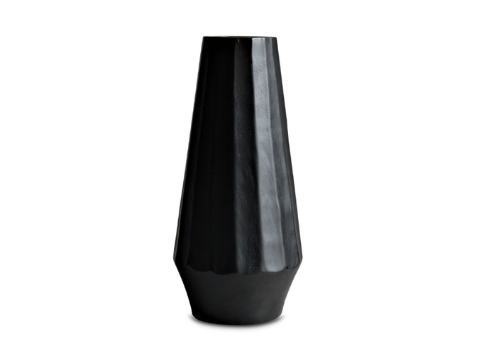 Vase 'Zumi' noir