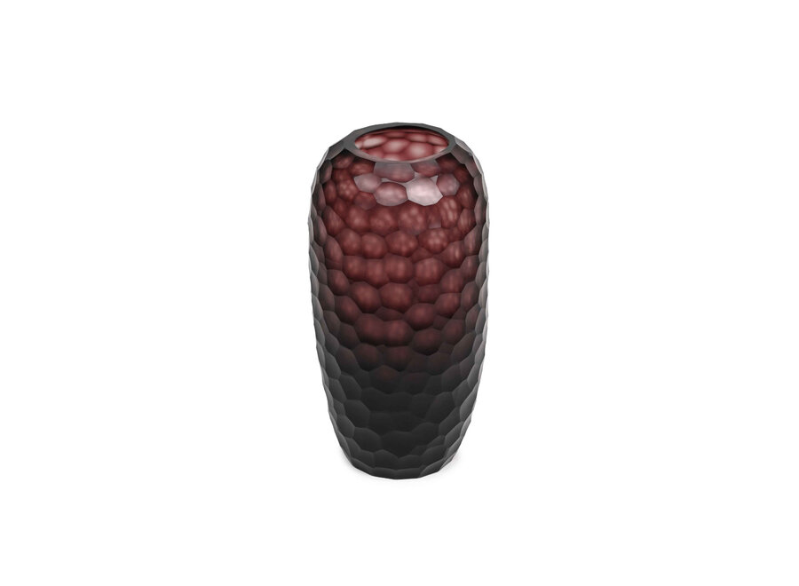 Vase 'Valnor' Aubergine - S