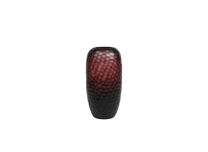 Vase 'Valnor' Aubergine - M