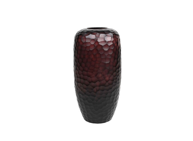 Vase 'Valnor' Aubergine - L
