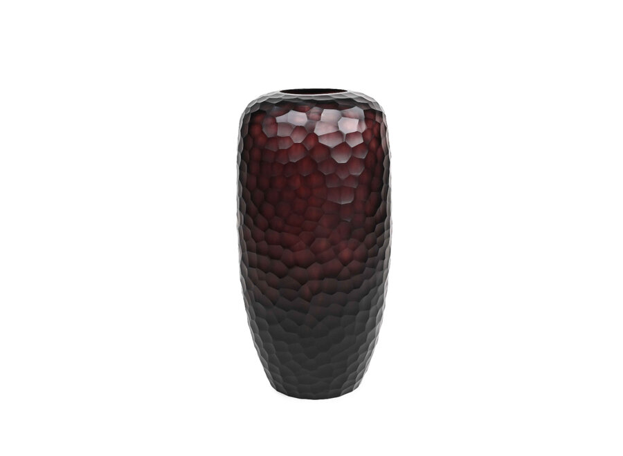 Vase 'Valnor' Aubergine - L