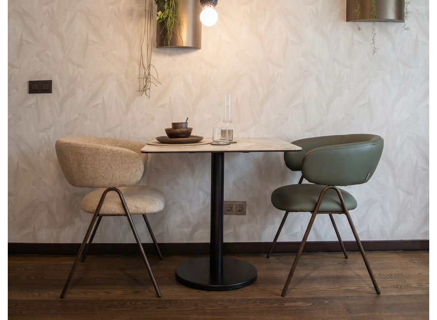 Dining chair 'Orbis' - Eva Beige