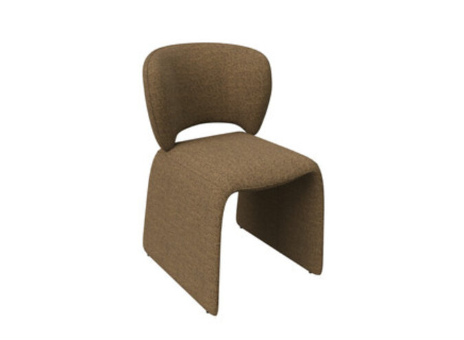 Esszimmerstuhl 'Linea' - Brown