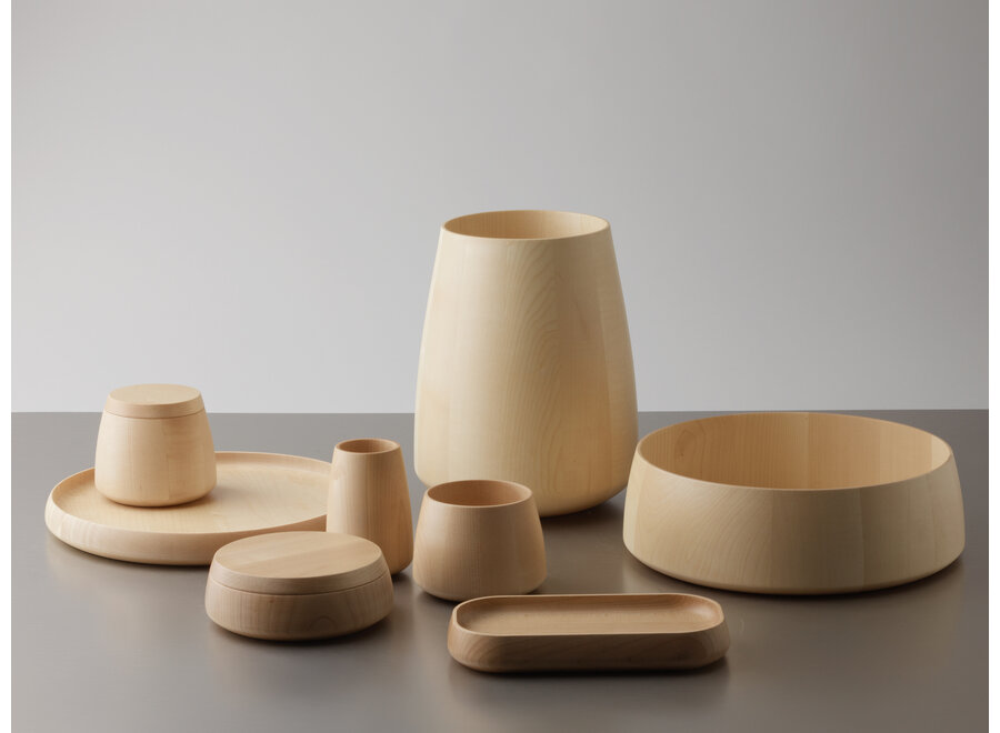 Vase 'Onyo' - Natural maple