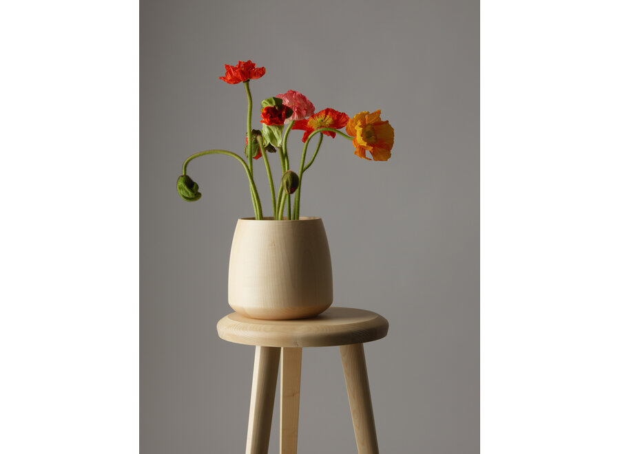 Vase 'Onyo' - Natural maple