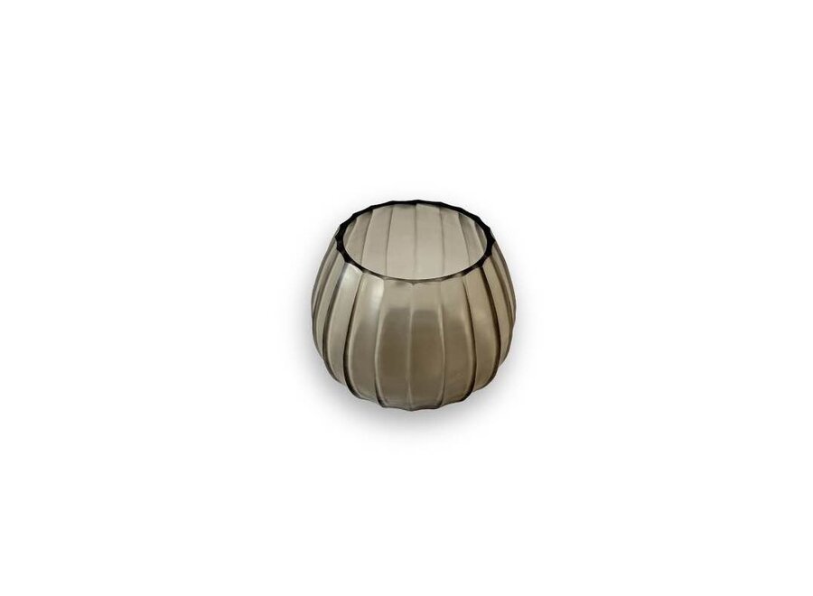 Teelicht 'Scirocco' Smoke - S