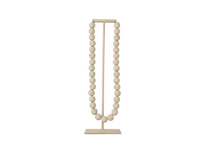 Decor object 'Tumba' - Travertine - L