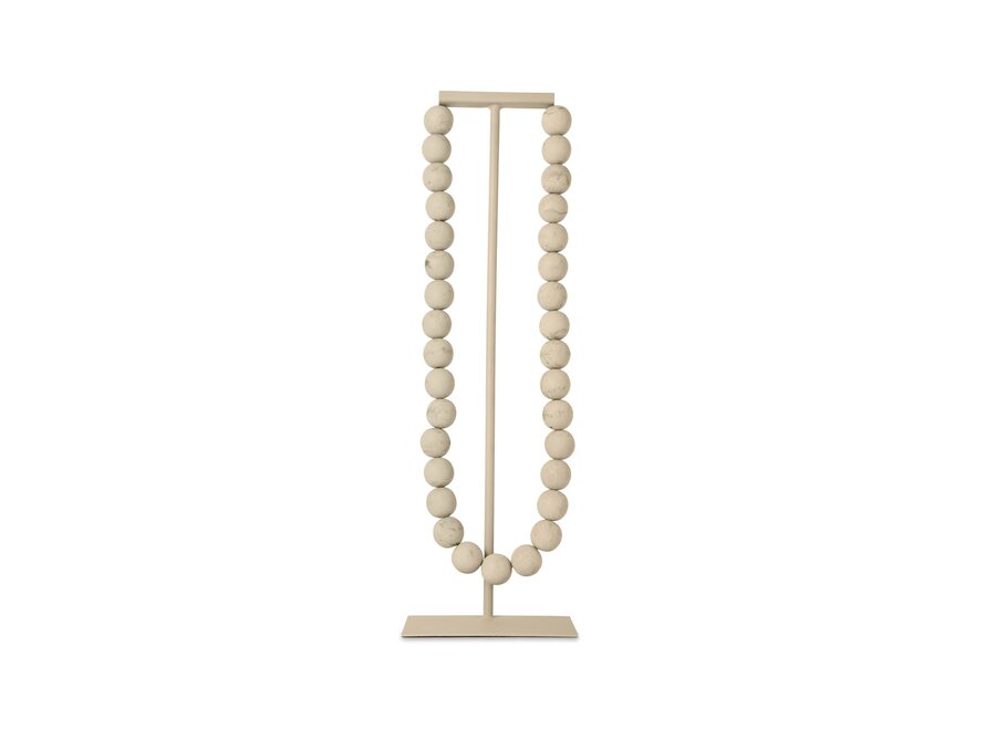 Objet de décoration 'Tumba' - Travertine - L
