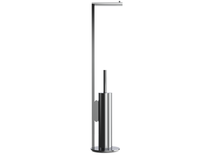 Toilet brush set Porzellan - Soho - SBK - Chrome