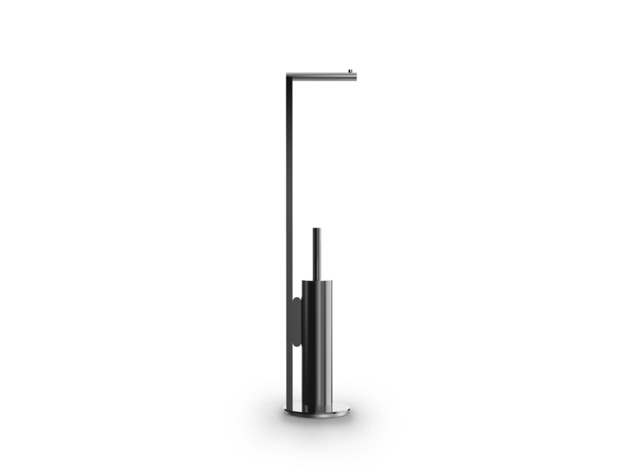 Set de brosses de toilette 'Soho' - SBK - Black Chrome PVD