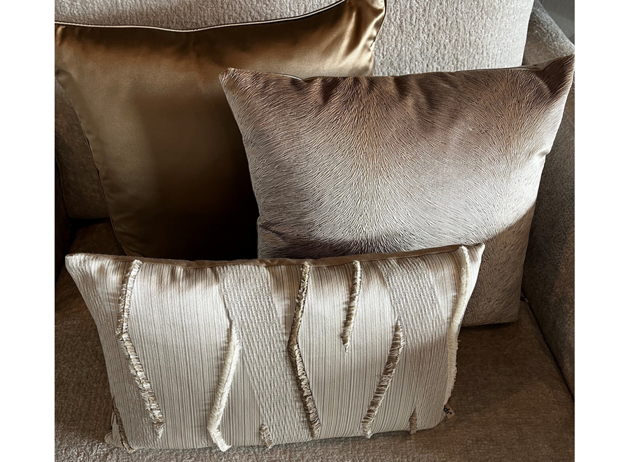 Dekokissen Set Gold/Sand: Perla, Dafne en Zayda