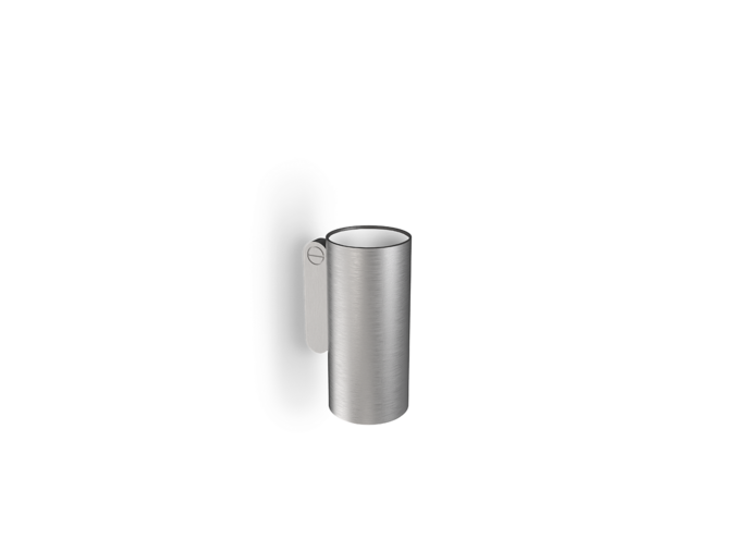 Becher Soho - Wandmontage - Brushed stainless steel