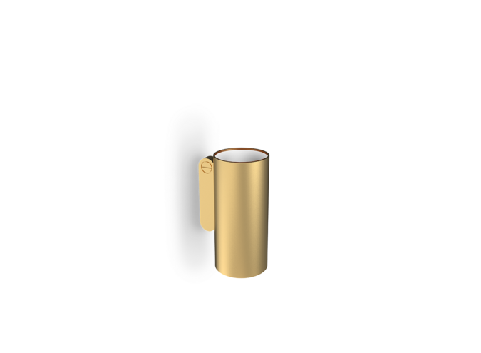 Becher Soho - Wandmontage - Matte Gold PVD