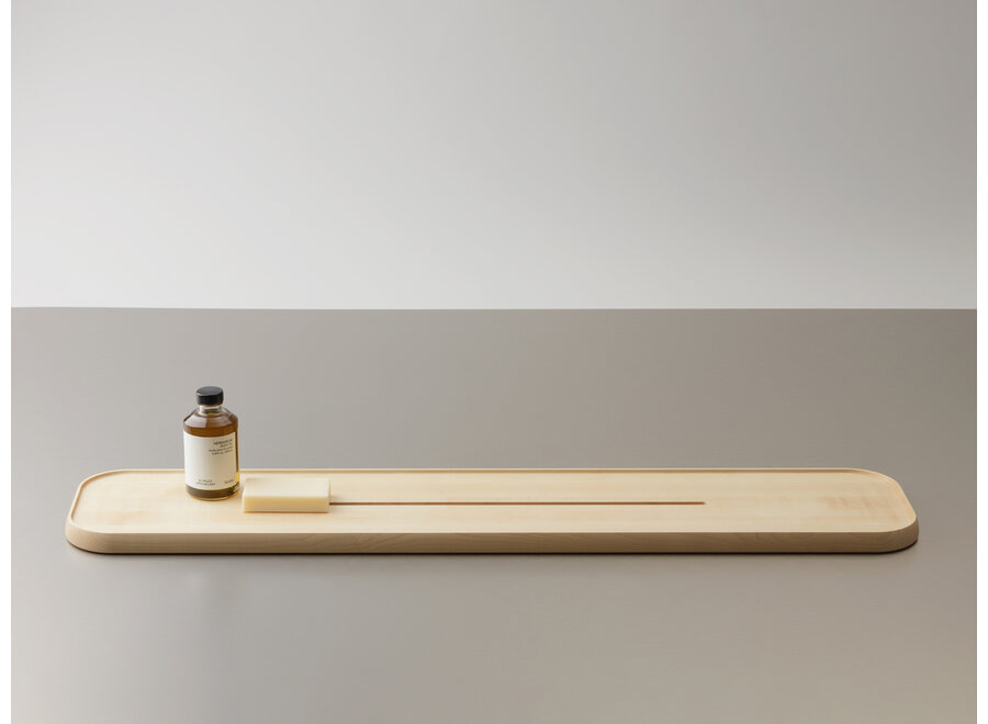 Étagère de baignoire 'Onyo' - Natural maple