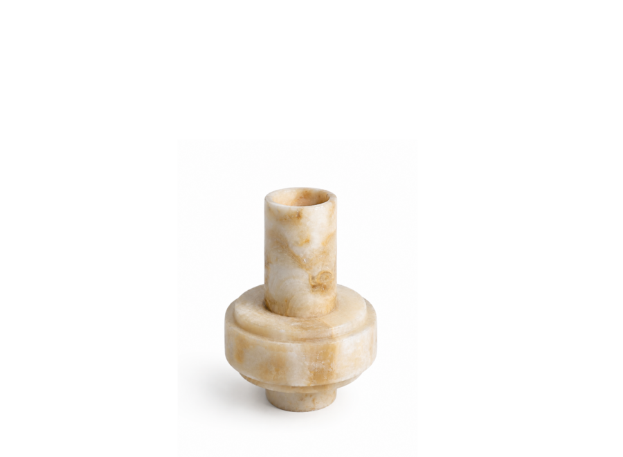 Decor object 'Takeda' - Onyx Marble - S
