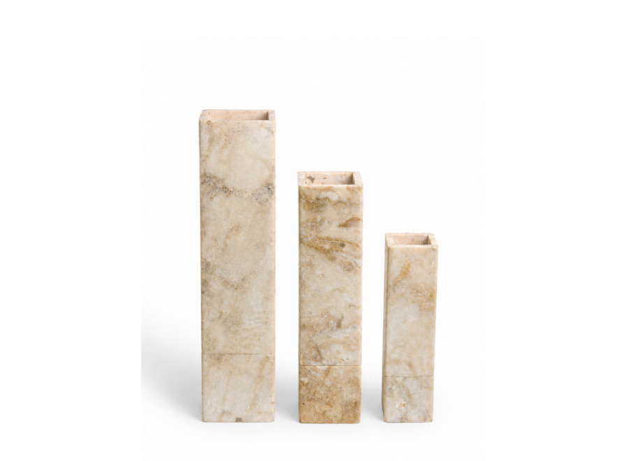 Objet de décoration 'Kiyo' - Onyx Marble - M