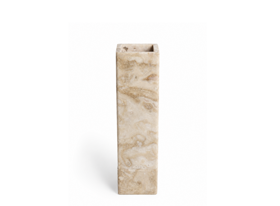 Decor object 'Kiyo' - Onyx Marble - M