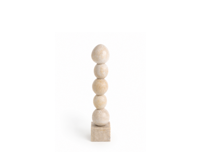 Deko-objekt 'Sarnai' - Onyx Marble - S