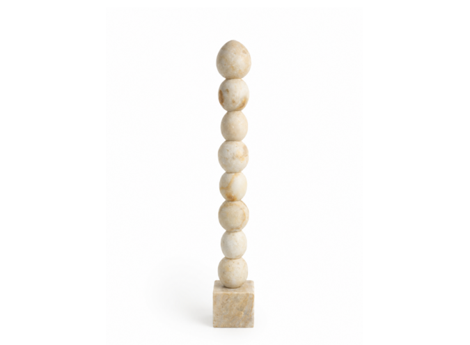 Objet de décoration 'Sarnai' - Onyx Marble - L