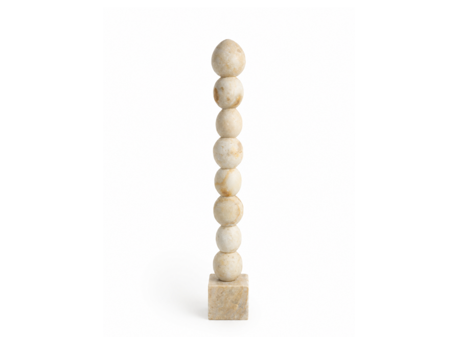 Objet de décoration 'Sarnai' - Onyx Marble - L