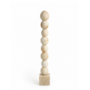 Decor object 'Sarnai' - Onyx Marble - L