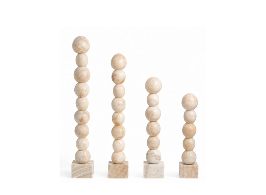 Decor object 'Sarnai' - Onyx Marble - XL