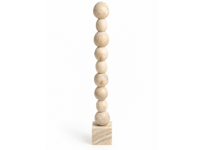 Objet de décoration 'Sarnai' - Onyx Marble - XL
