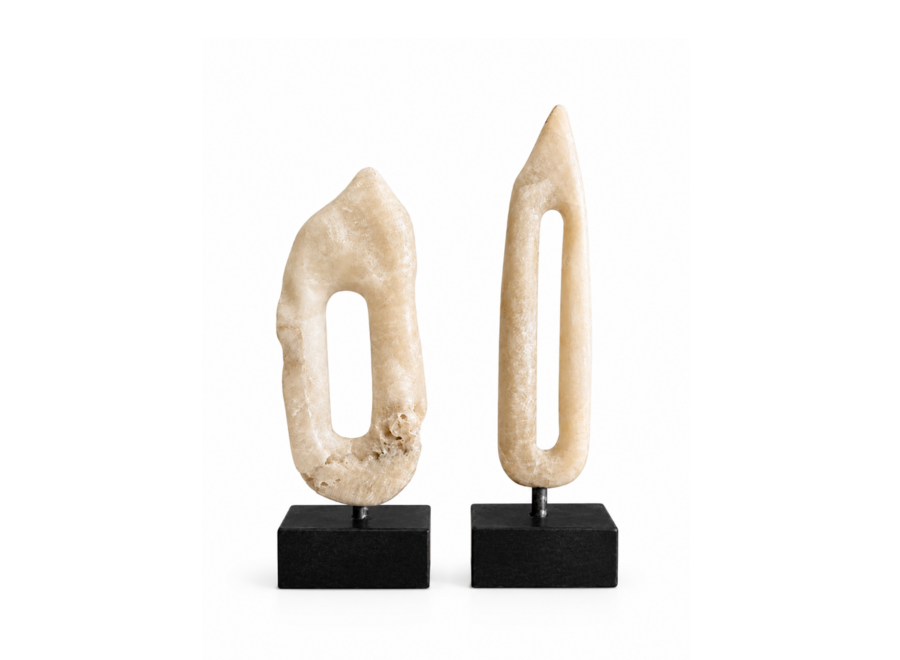 Decor object 'Sofia' - Onyx Marble - L