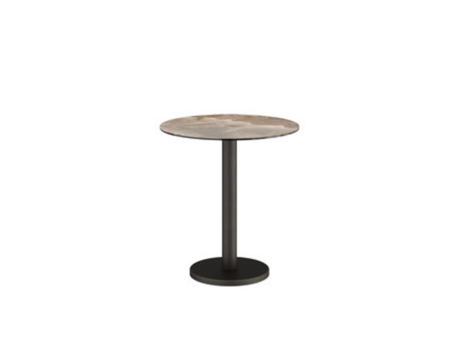 Table de bistrot 'Bari' Round - Grey