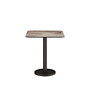 Table bistrot 'Bari' Square - Grey