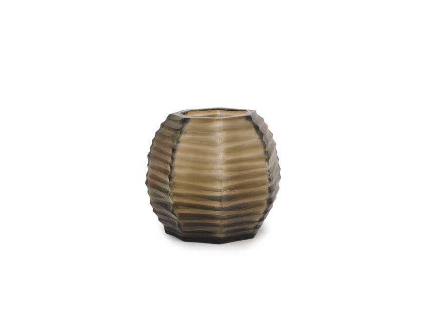 Tealight 'Odille' - Dark Smoke
