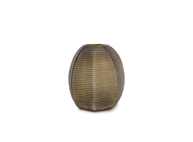 Vase 'Odille' - M - Dark Smoke