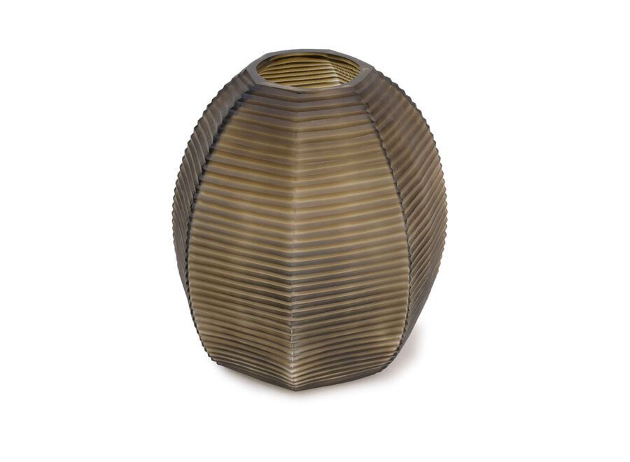 Vase 'Odille' - M - Dark Smoke