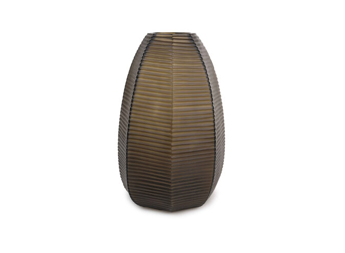 Vase 'Odille' - L - Dark Smoke
