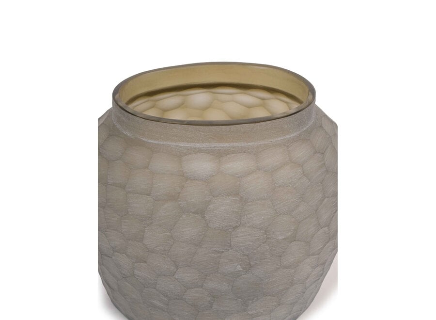 Vase 'Fleurie' - M - Smoke/Grey