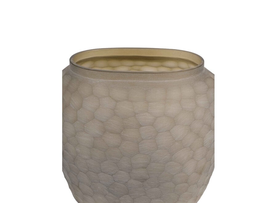 Vase 'Fleurie' - L - Smoke/Grey