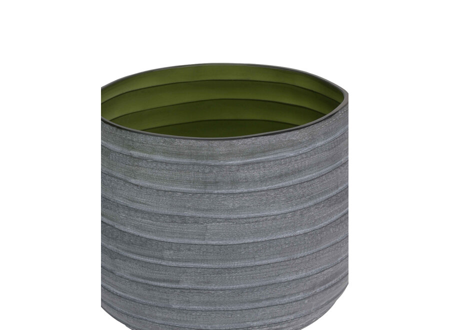 Vase 'Novée' - M - Indigo/Smoke