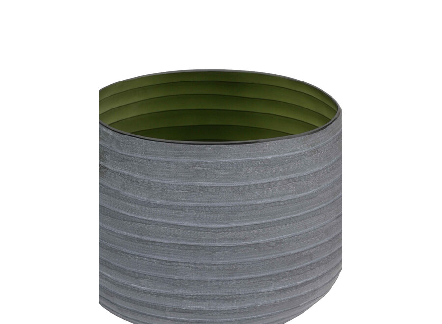 Vase 'Novée' - L - Indigo/Smoke