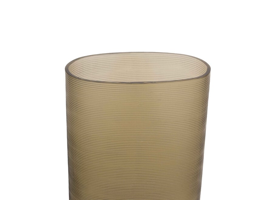 Vase 'Isla' - M - Smoke