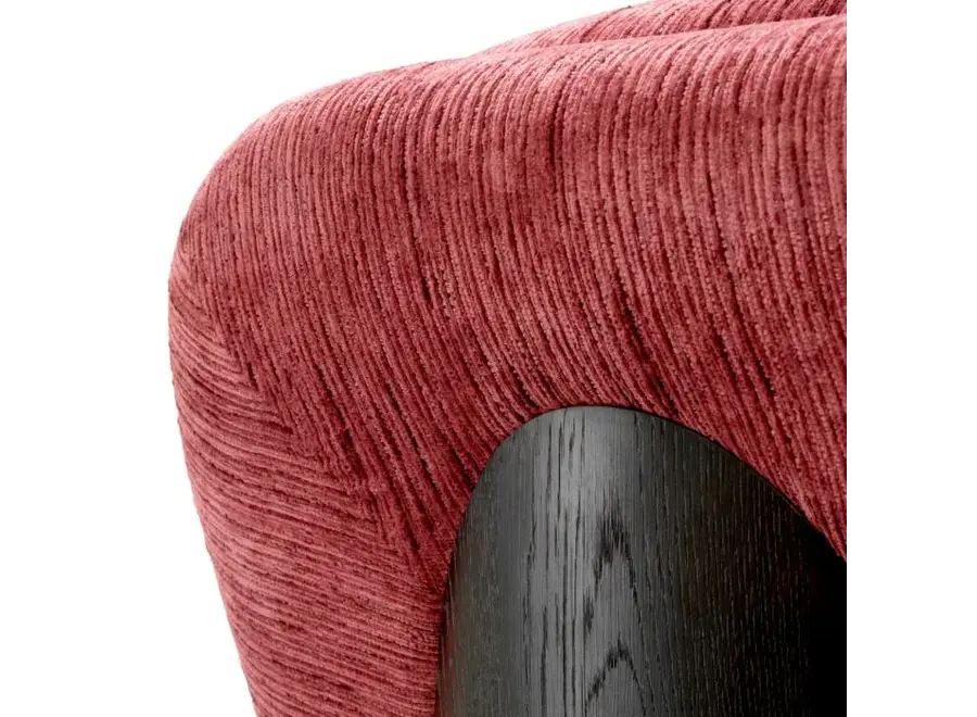 Chair 'Galiano' - Terren bordeaux