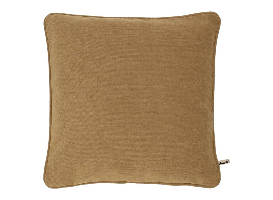 Decorative cushion Antilla Dark Gold + Piping