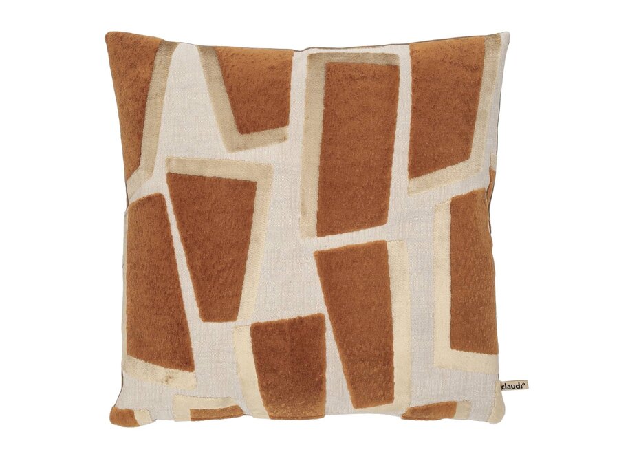 Coussin Arkano Sand/Orange