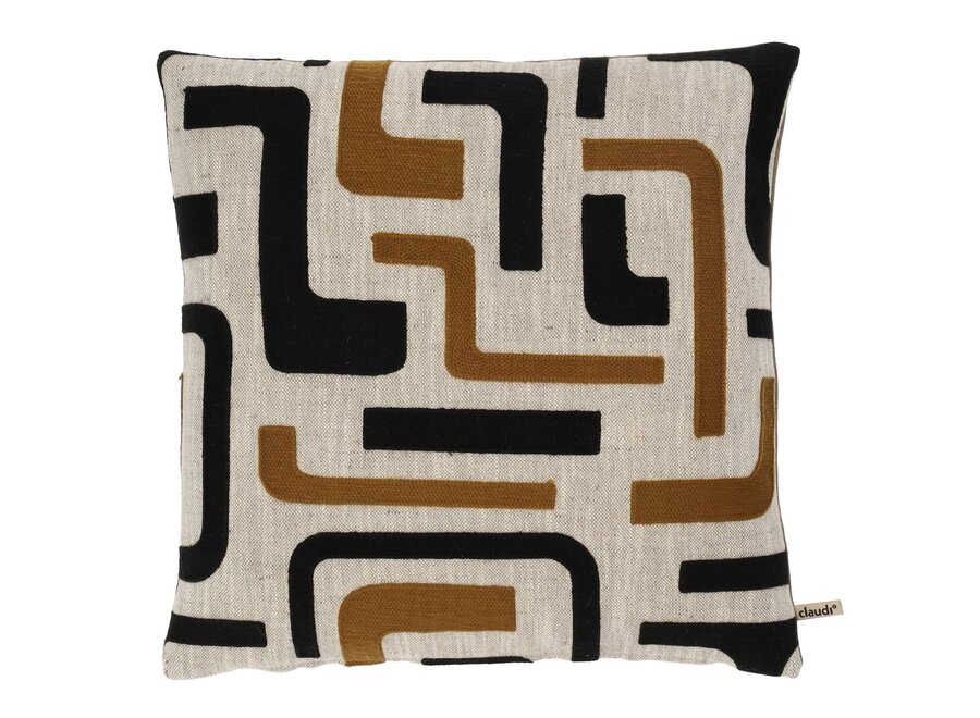 Coussin Avagant Black/Camel