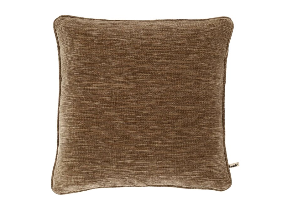 Decorative cushion Boaz Brown + Piping