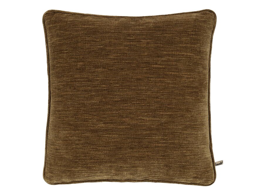 Coussin décoratif Boaz Dark Gold + Piping