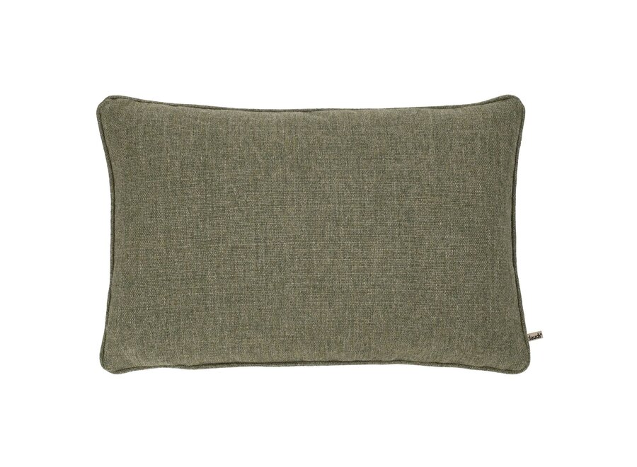 Decorative cushion Carel Olive + Piping