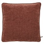 Decorative cushion Classy Marsala + Piping